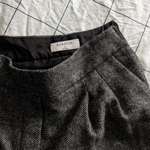 Aritzia Babaton Cohen Pant 2 Heather Dark Charcoal - Picture 5 of 7
